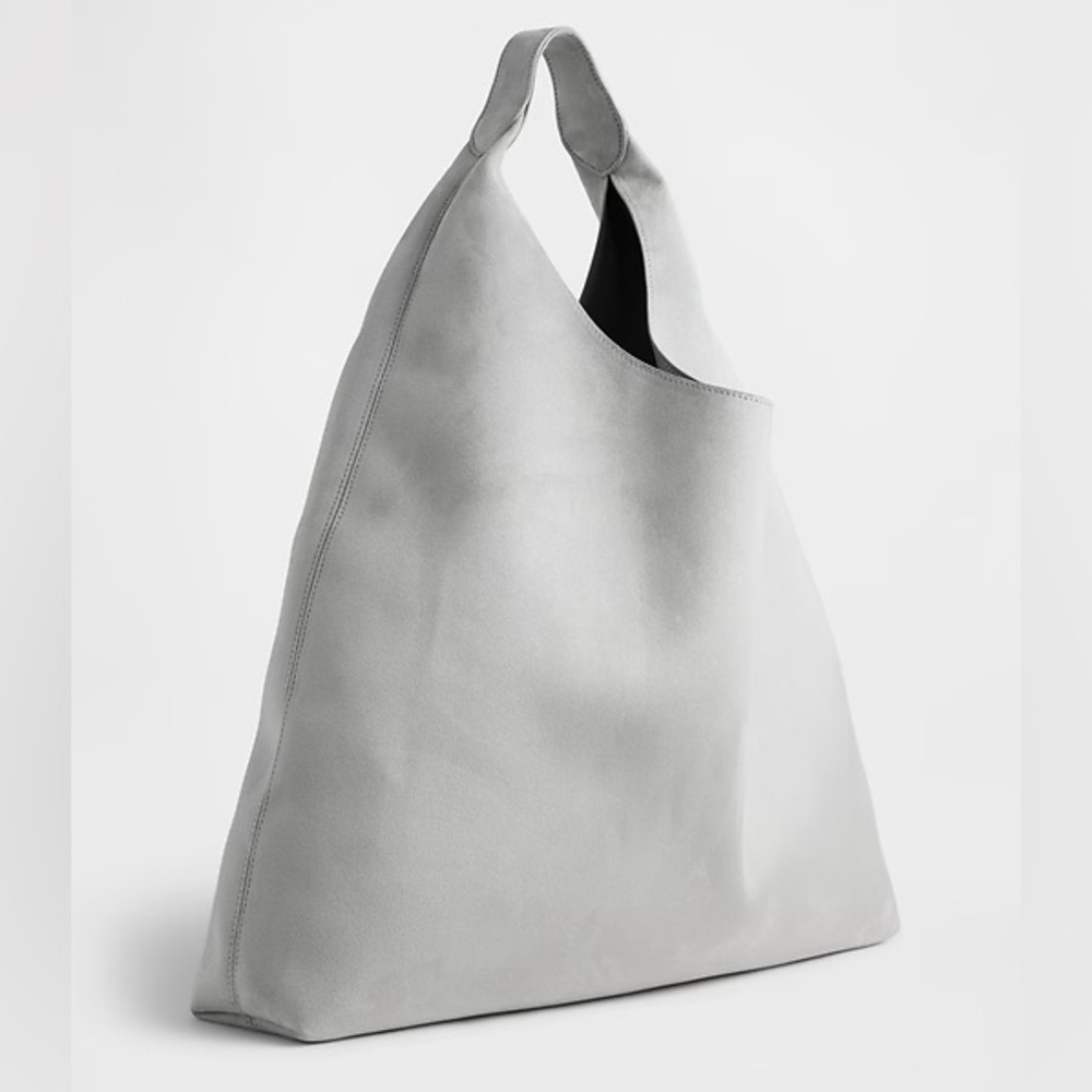 GAP Vegan Suede Slouchy Tote Bag - Picture 3 of 5